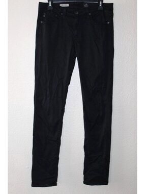 Adriano Goldschmied Womens Black The Stevie Slim Straight Jeans 29